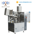 Plastic aluminum tube filling and sealing machine